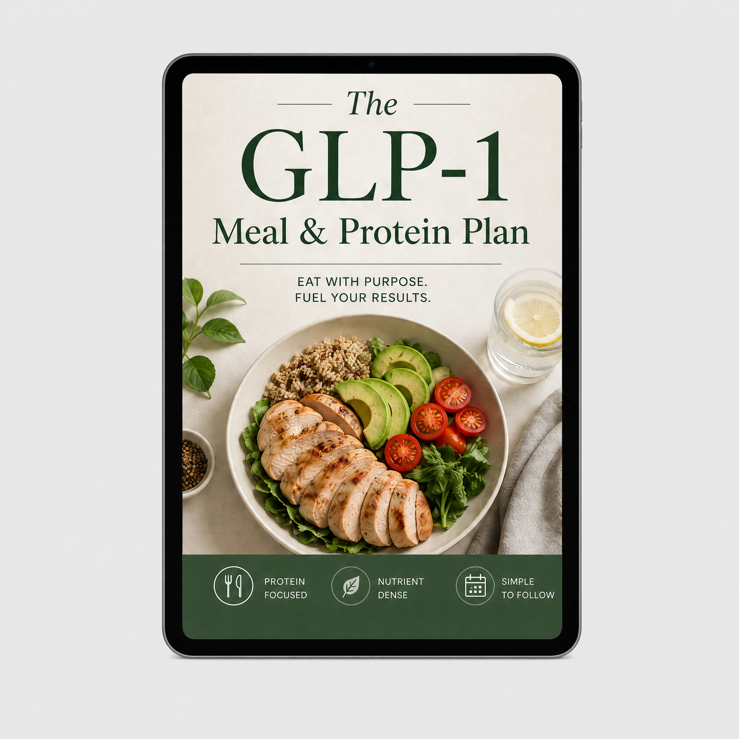 GLP-1 Meal & Protein Plan